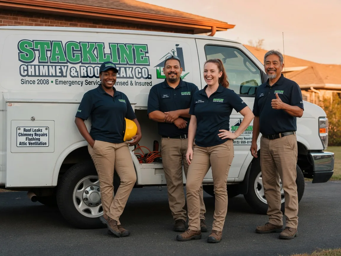 Chimney flashing repair company in Fall Branch, TN
